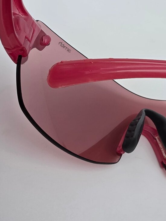 Smith Optics Pivlock Asana Fuchsia Frame TLT Fuchsia Lens Shield Sunglasses main image 12